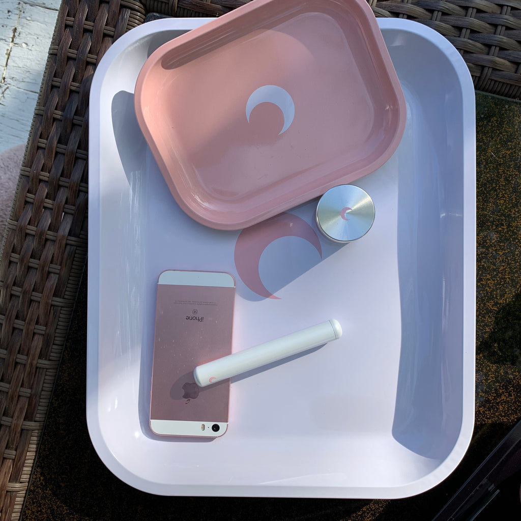 Rolling Tray white