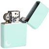 Metal lighter light blue